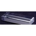 Acrylic Rectangle Base w/ Beveled Edge (2.75"x10"x1.5")